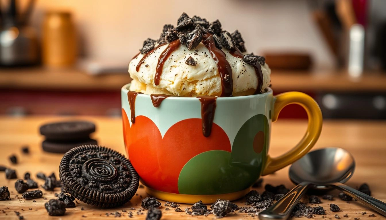 Oreo mug cake