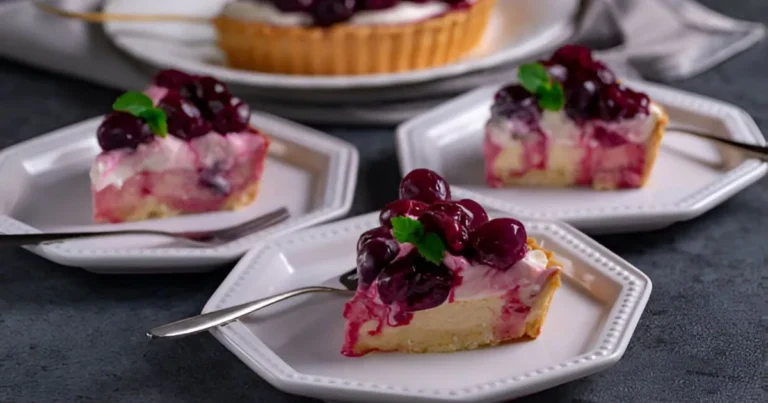 No Bake Cherry Cheesecake: Quick and Easy Dessert Recipe