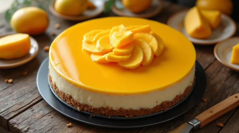 mango cheesecake recipe