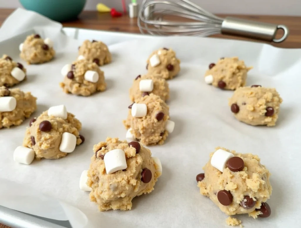 Cookie dough preparation