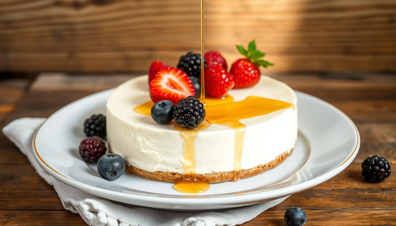 greek yogurt and protein powder cheesecake recipe​