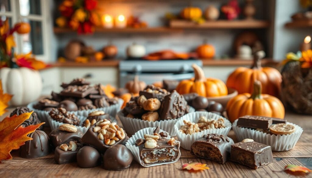  pumpkin spice chocolates