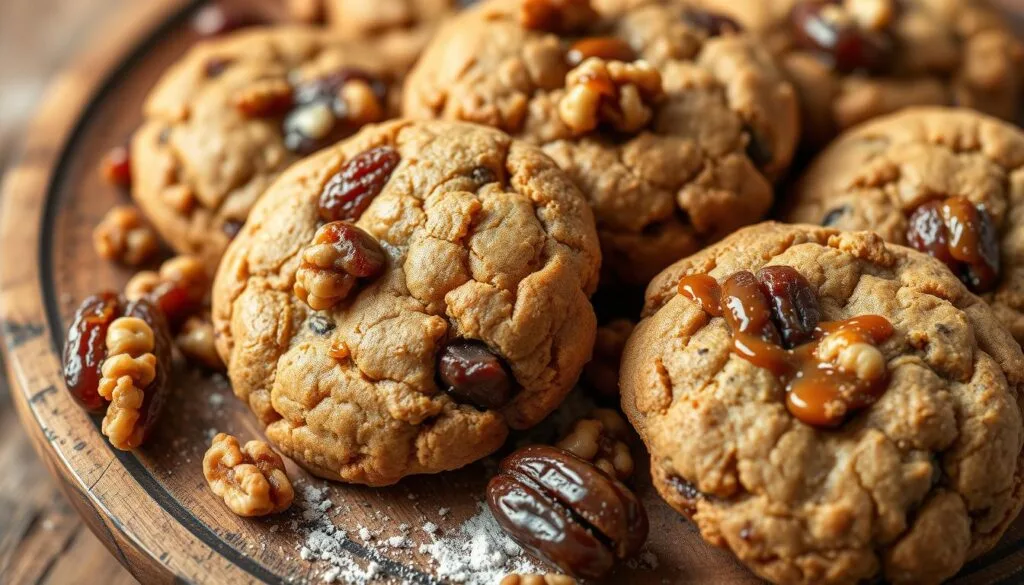 baking the chewy date cookies