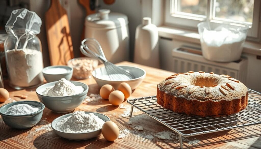 homemade almond cake quickly