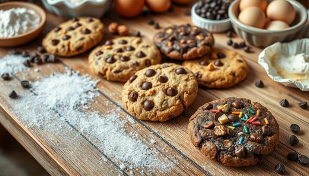 Chocolate Chip Cookie Variations