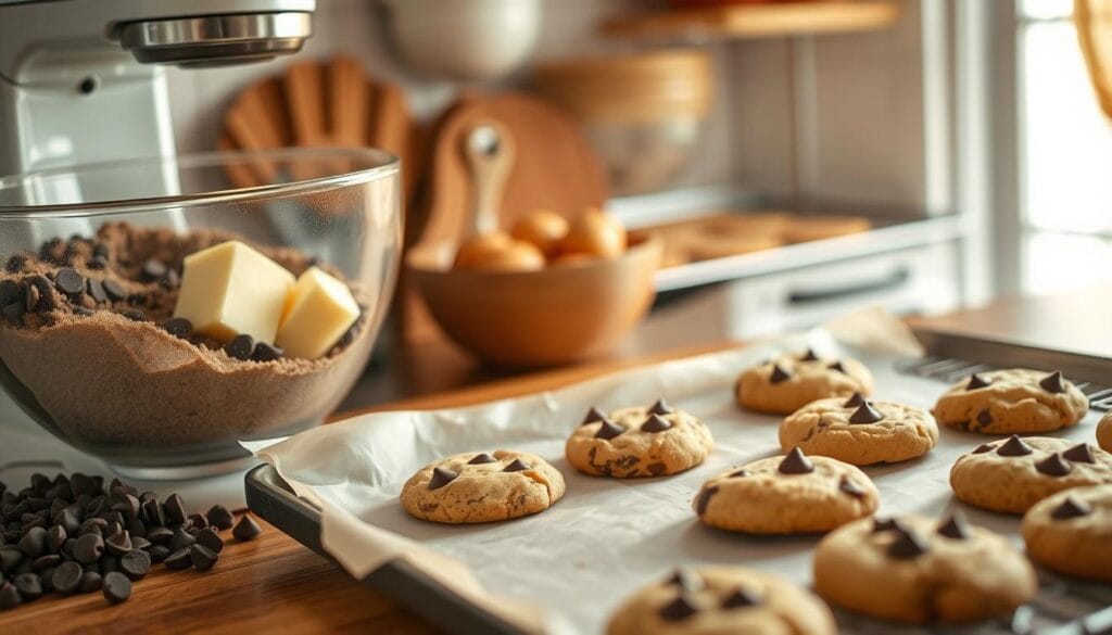 Nestle Toll House Chocolate Chip Cookies Baking Process